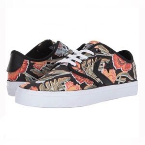 EUC- Converse Unisex ‘Cons Zakim Ox’ Flowered Sneaker